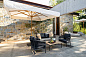 Зонт профессиональный 3х4 м Scolaro Palladio Standard