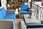 Комплект мебели Раттан Премиум 4 / Rattan Premium 4, серый