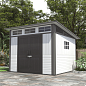 Пластиковый сарай FLEXI HOUSE 10х10