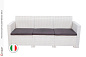 Комплект мебели НЕБРАСКА СОФА 3 / NEBRASKA SOFA 3 (3х местный диван), белый