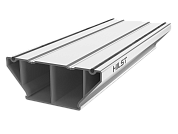 Стыковочная алюминиевая лага HILST 100x40x4000 мм
