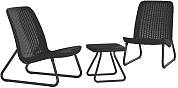 комплект мебель рио патио (rio patio set) графит в официальном магазине viva-verde.ru