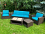 Комплект чехлов для Rattan Premium 5 синий