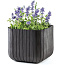 Кашпо Куб S (Keter cube planter S) коричневый
