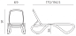 Шезлонг-лежак пластиковый Nardi Omega