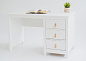 Стол письменный Wood 60*120 см (белый)