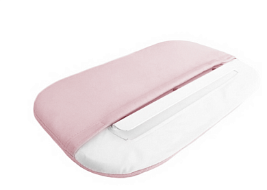 Мягкий чехол для бортика KIDI soft (розовый)  по выгодным ценам с доставкой по Москве и Регионам от производителя. Более 50 видов детских кроваток, диванов, стульчиков, столов, комплектов. Доставка 24/7. Фирменная гарантия на детскую мебель.
