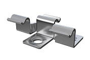 Кляймер HILST премиум 3D, полка 8 мм (упак. 100 шт)