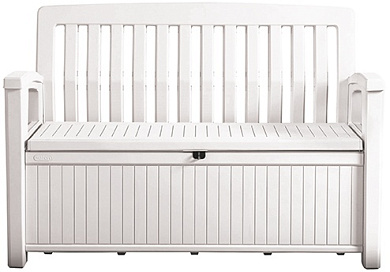 скамья патио бенч (patio bench) белая в официальном магазине viva-verde.ru