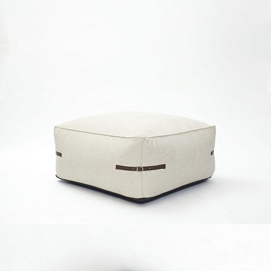 Пуф с ремешками из кожи купить по цене от 1950 руб от производителя. Более 100 видов диванов, кресел, пуфы, лежаки, кресло-мешок