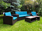 Комплект чехлов для Rattan Premium  4 синий