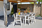 Стул c подлокотниками Гармония (Harmony armchair) белый-капучино