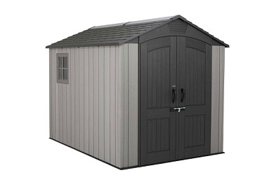 сарай пластиковый woodlook 7*9.5 от магазина viva-verde.ru