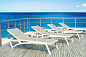 Столик пластиковый для лежака Siesta Contract Ocean Side Table