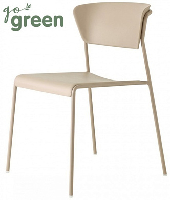 стул пластиковый scab design lisa technopolymer go green в официальном магазине viva-verde.ru