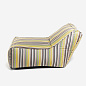 Набор лежаков с пуфом для улицы