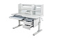 Парта Ortensia II Grey Cubby Серый
