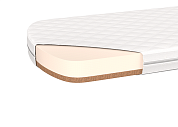 Матрас для дивана-кровати KIDI soft кокос/eco-foam 12 см (90*200 см)  по выгодным ценам с доставкой по Москве и Регионам от производителя. Более 50 видов детских кроваток, диванов, стульчиков, столов, комплектов. Доставка 24/7. Фирменная гарантия на детскую мебель.