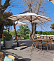 Зонт профессиональный Ø3.5 м Scolaro Palladio Braccio