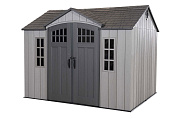 сарай пластиковый woodlook 10*8 от магазина viva-verde.ru