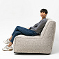 Диван Longer в жаккарде