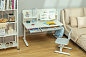 Парта для школьника Cubby Iris II Grey Серый