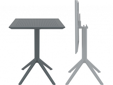 стол пластиковый складной siesta contract sky folding table 60 в официальном магазине viva-verde.ru