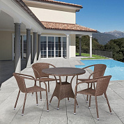 комплект плетеной мебели t197at/y137c-w56 light brown 4pcs в официальном магазине viva-verde.ru