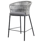 Стул полубарный haugen, темно-серый/светло-серый от производителя. Магазин дизайнерской мебели. ⭐ Более 100 видов столов, стульев, диваны, кресла, обеденные группы, лаунж-зоны.