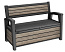 Скамья ДЕКО ясень (Deco Garden Bench) 227 л.