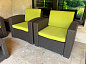 Комплект чехлов для Rattan Premium 4 желтый