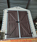Сарай SkyLight 8x8, коричневый