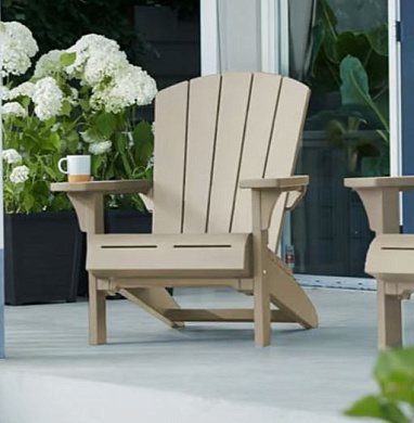 кресло трой адирондак (troy adirondack) (silver sage) в официальном магазине viva-verde.ru