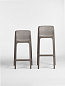 Стул пластиковый полубарный Nardi Net Stool Mini