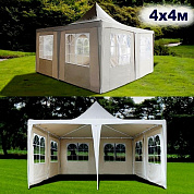 шатер-павильон afm-1032fb beige (4х4) в официальном магазине viva-verde.ru