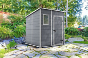 сарай манор пентхаус 6x6 (manor penthouse 6x6), серый от магазина viva-verde.ru
