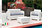 Комплект мебели НЕБРАСКА СОФА 2 / NEBRASKA SOFA 2 (2х местный диван), белый