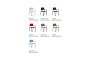 Стул Bora, белый