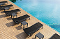 Столик пластиковый для лежака Siesta Contract Ocean Side Table